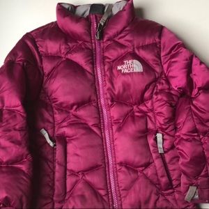 Girls The North Face 550 down jacket size 5 XXS